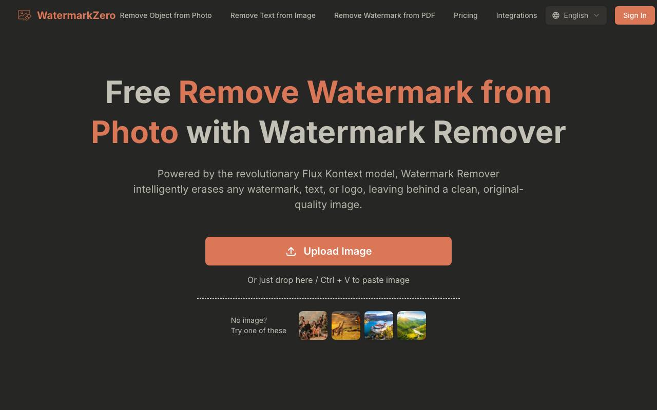 Watermarkzero 截图 1