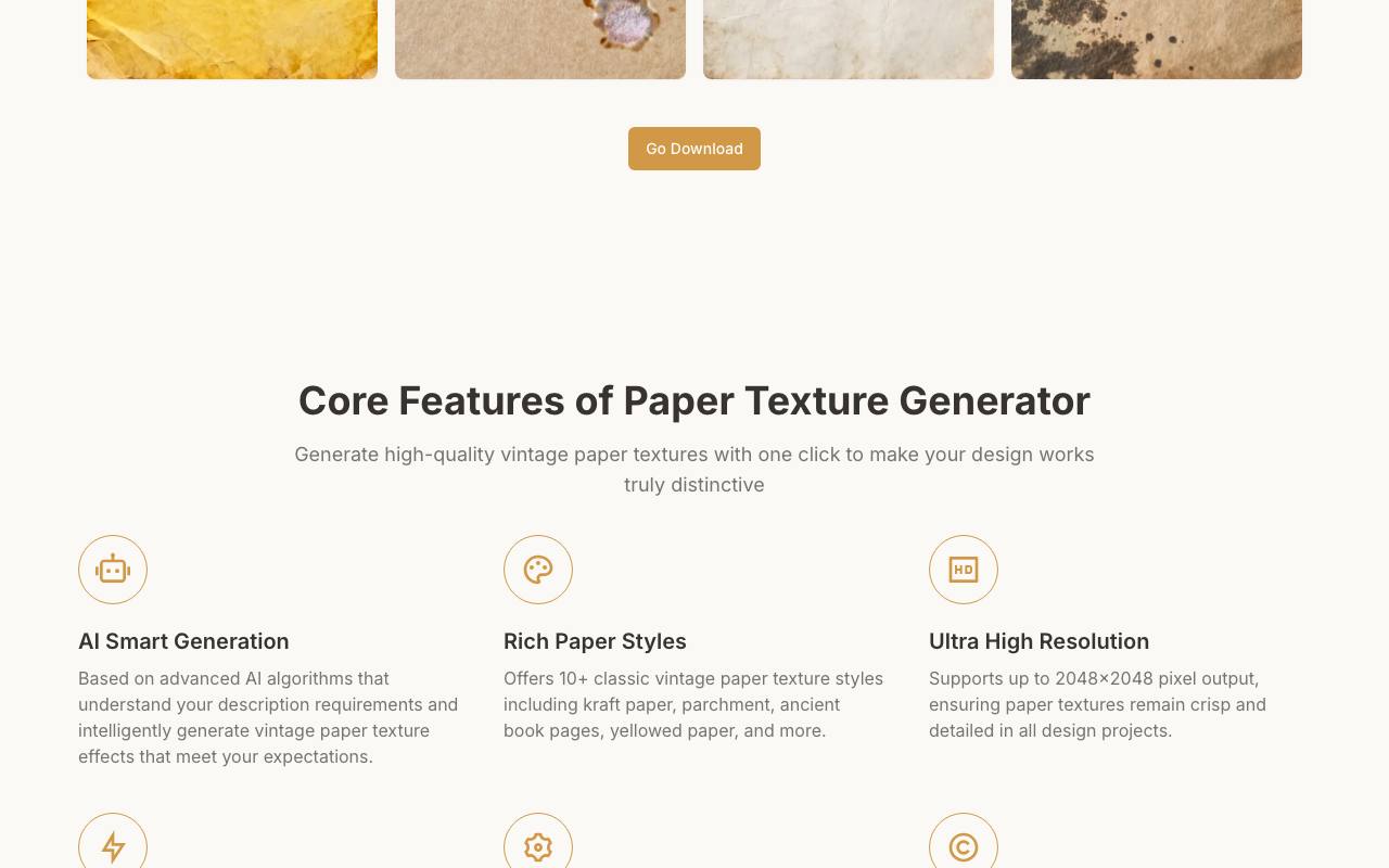 Vintage Paper Texture Generator 截图 4