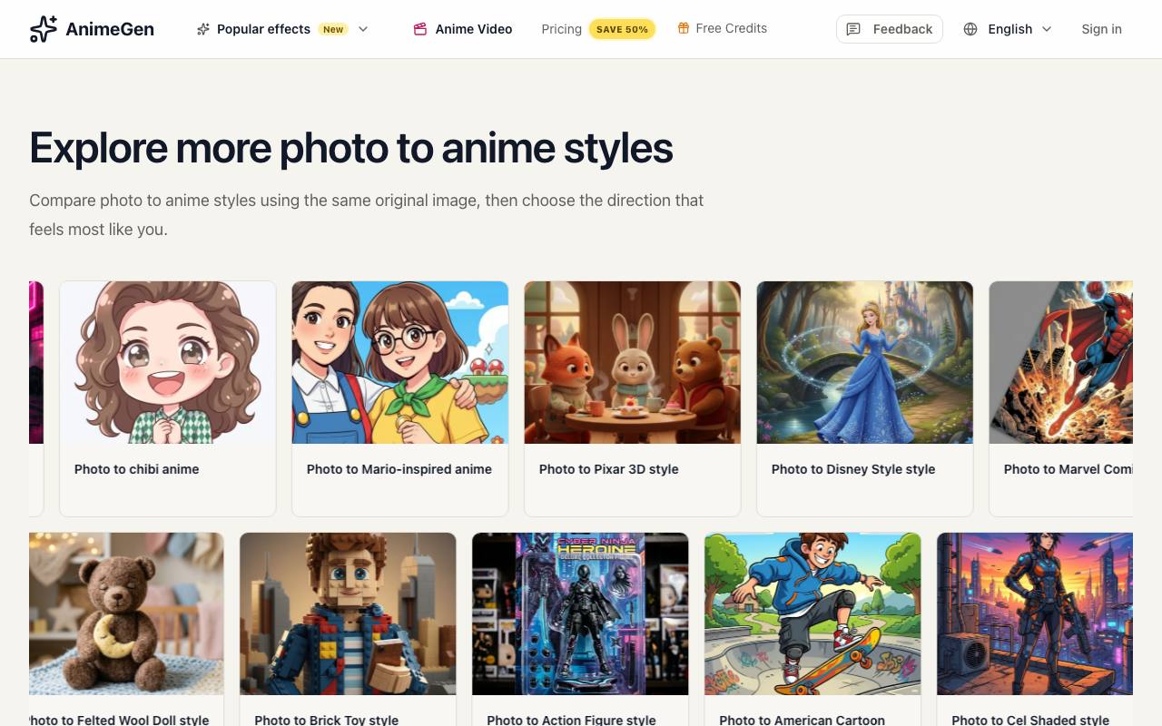 AnimeGen 截图 3
