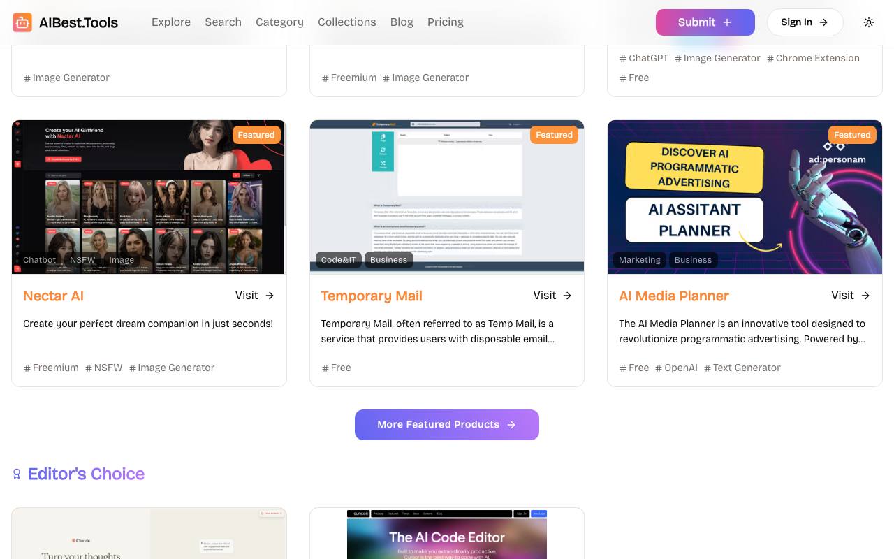 AI Best Tools导航站 截图 2