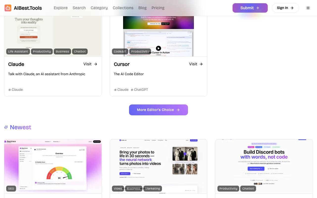 AI Best Tools导航站 截图 3