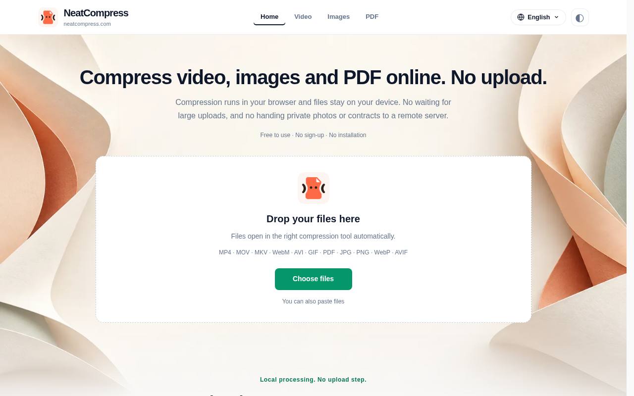 NeatCompress 截图 1