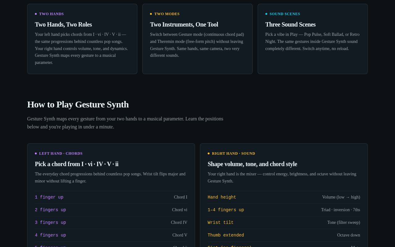 Gesture Synth 截图 2