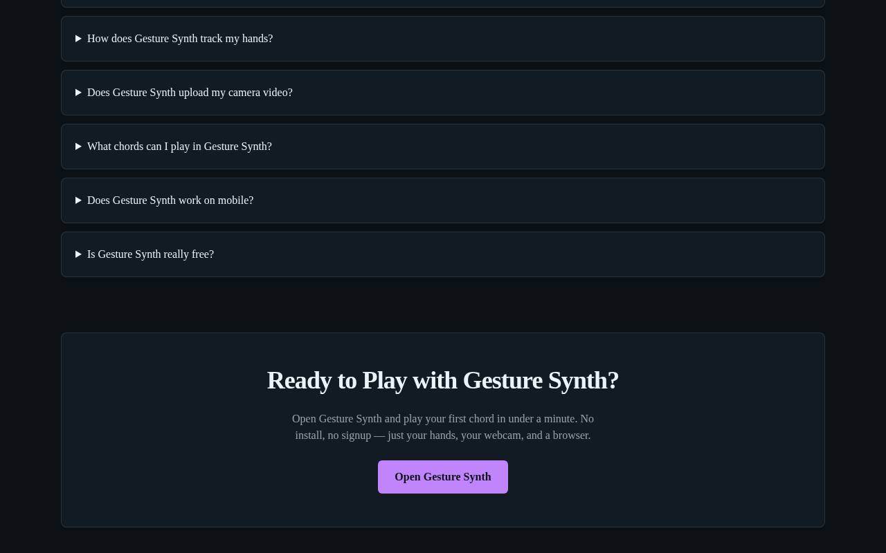 Gesture Synth 截图 4