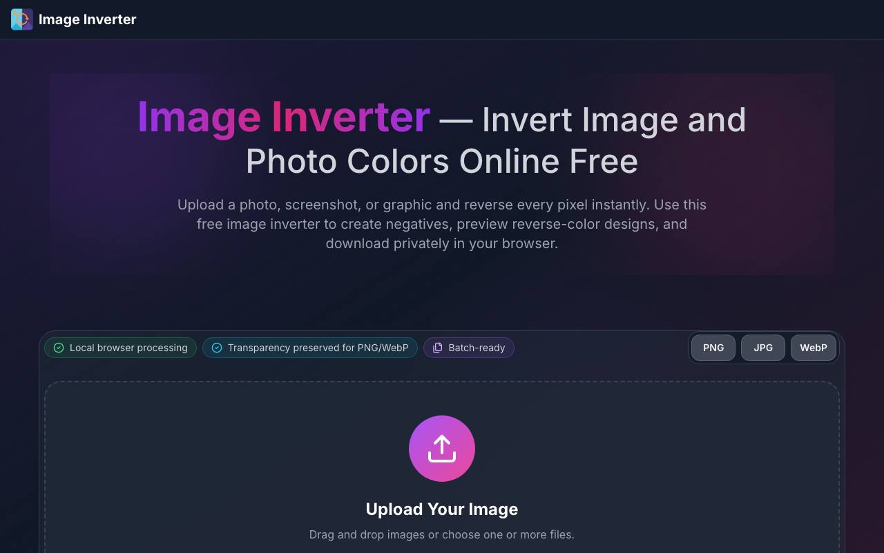 Image Inverter 截图 1