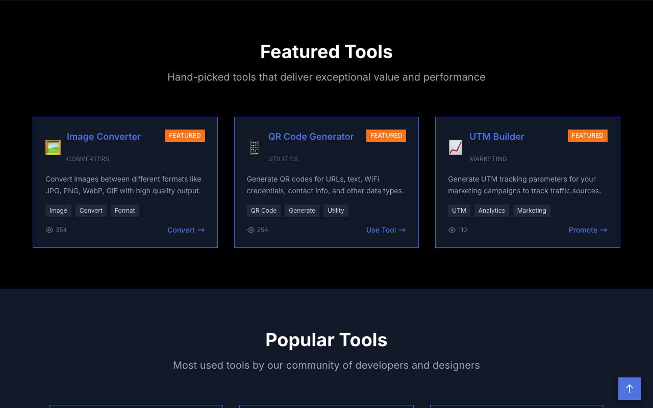 AI 驱动的免费在线工具平台 截图 3