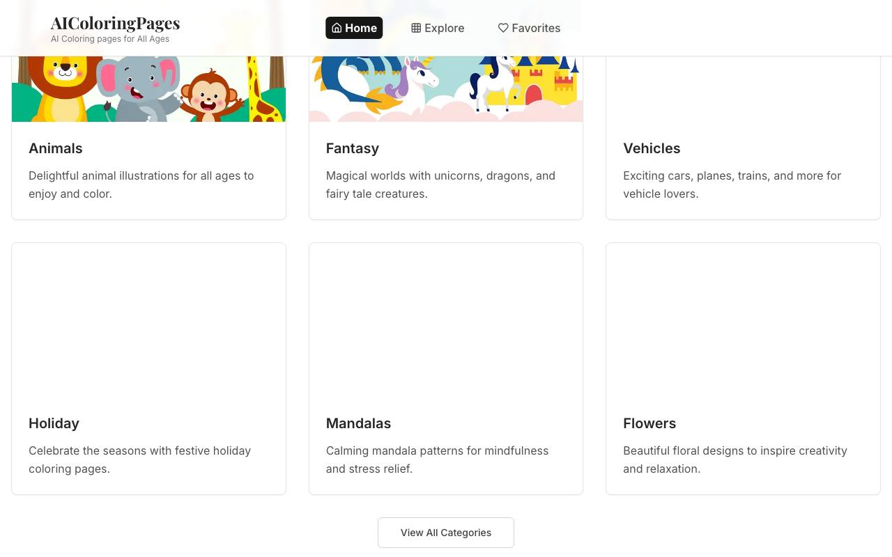 AIColoringPages 截图 2