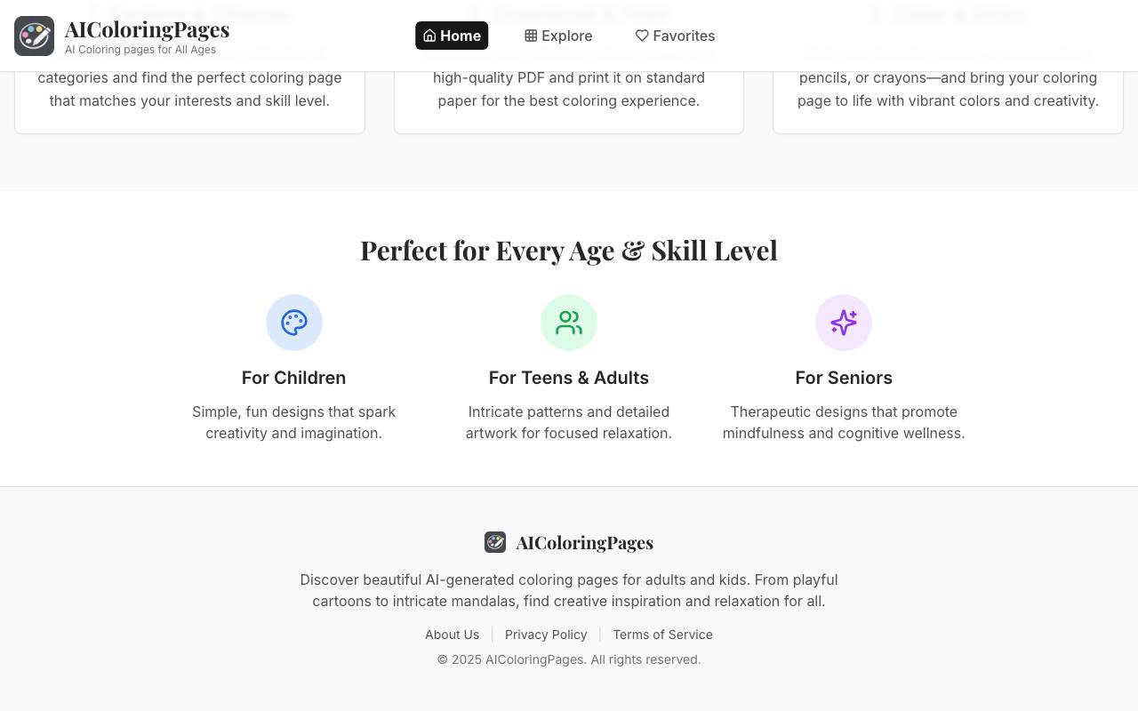 AIColoringPages 截图 4