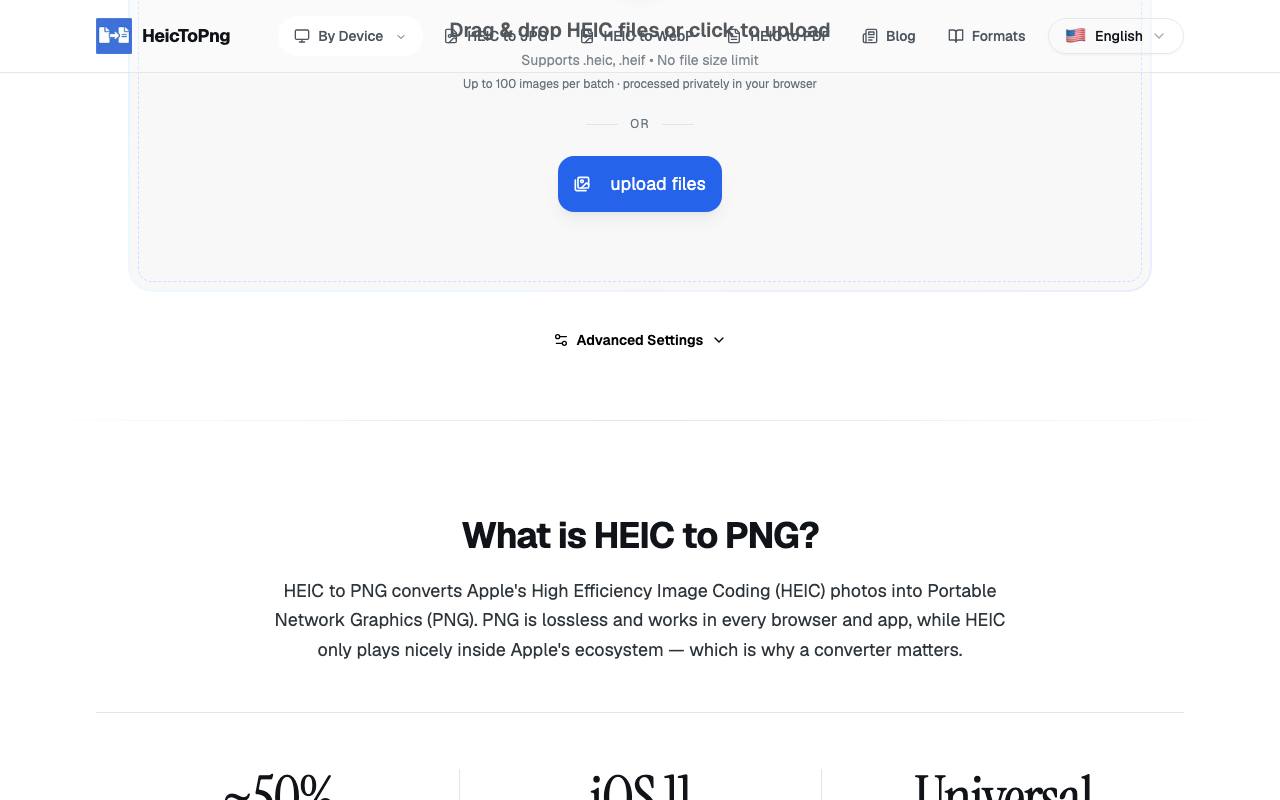 Best HEIC to PNG Converter 截图 2