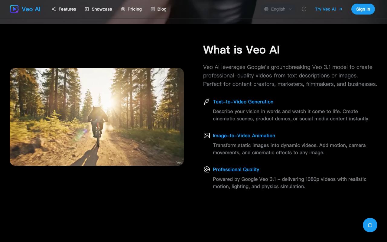 veo-ai.cloud 截图 2