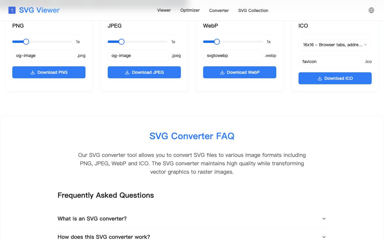SVG Converter 截图 2
