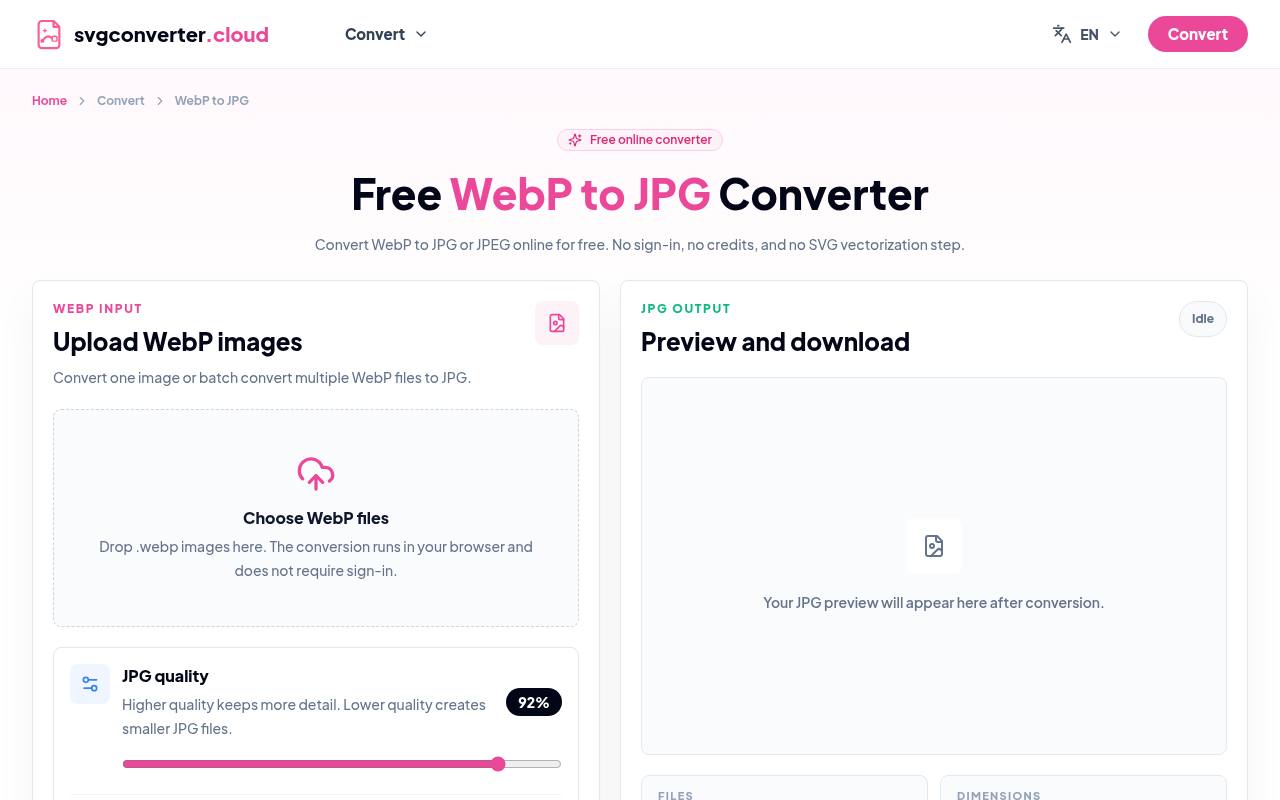 webp to svg 截图 1