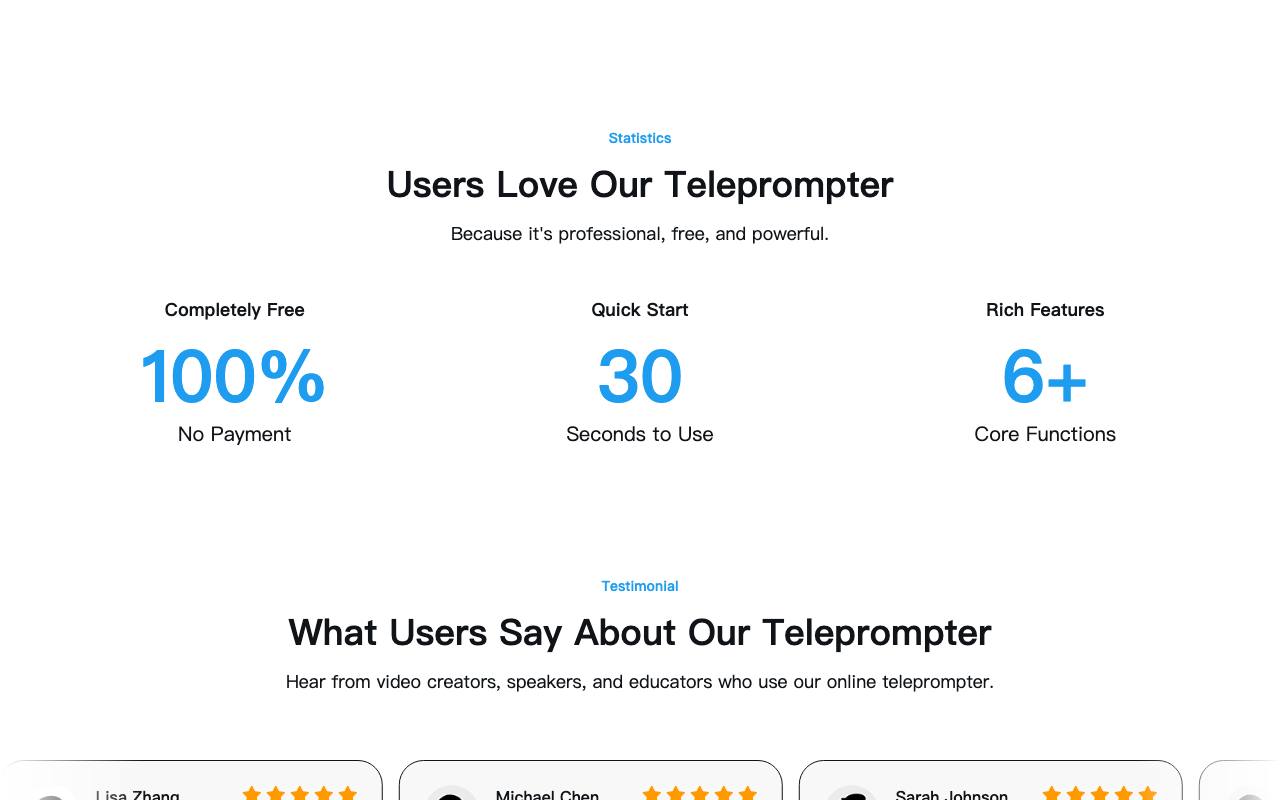 Teleprompter 截图 4