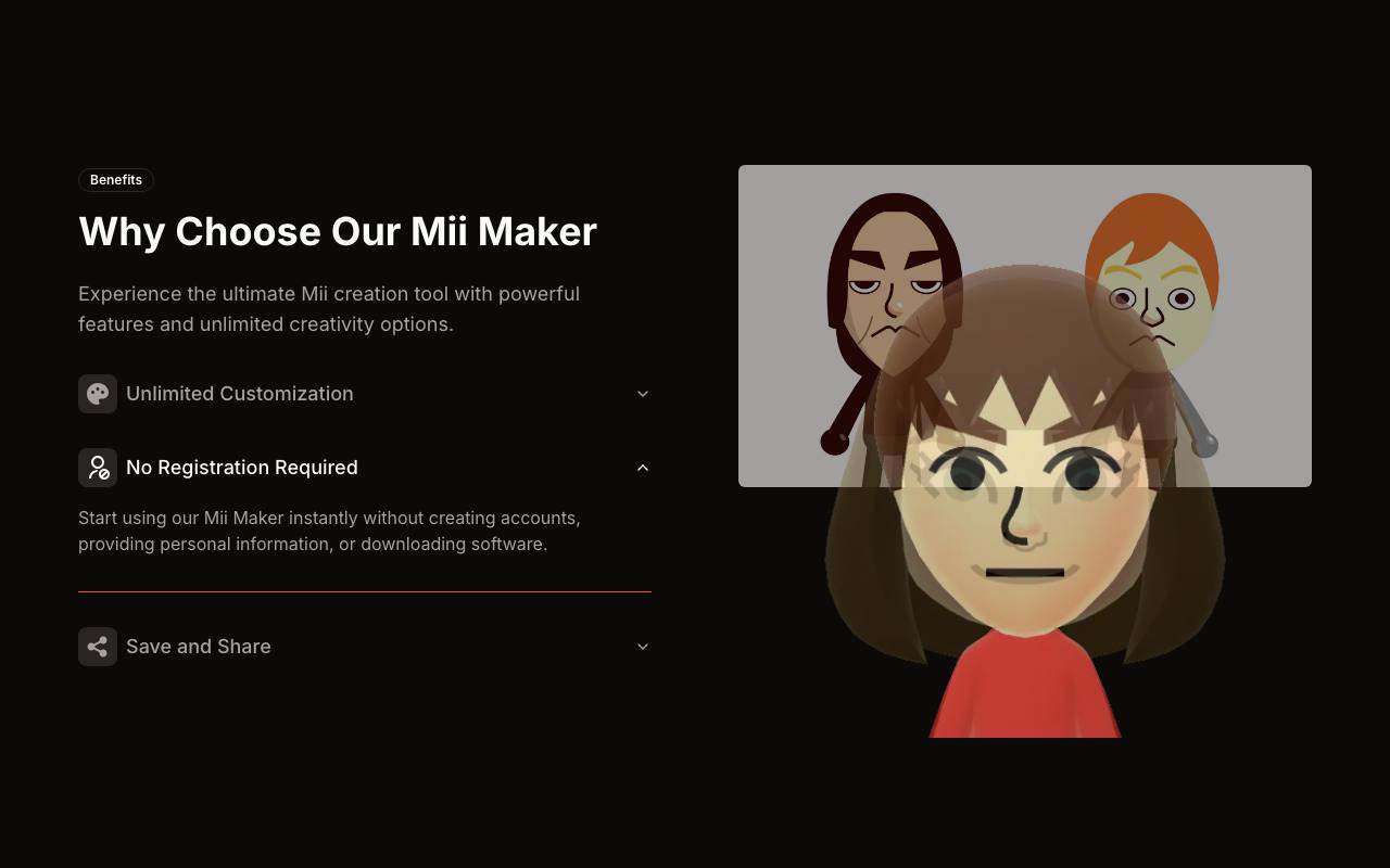 Mii Maker 截图 4