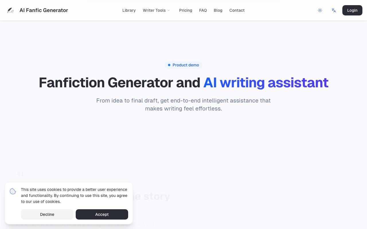 fanfic generator 截图 3