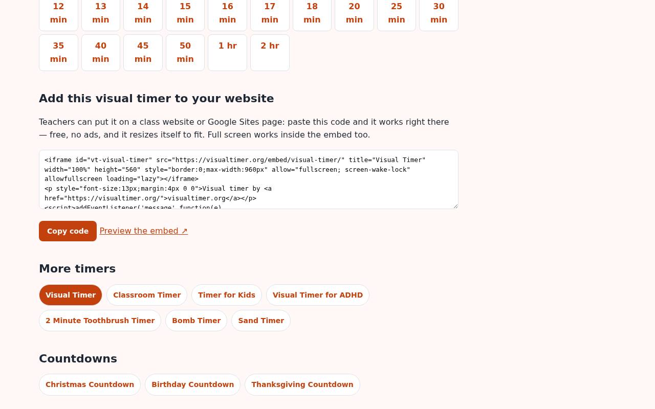 Visual Timer 截图 3