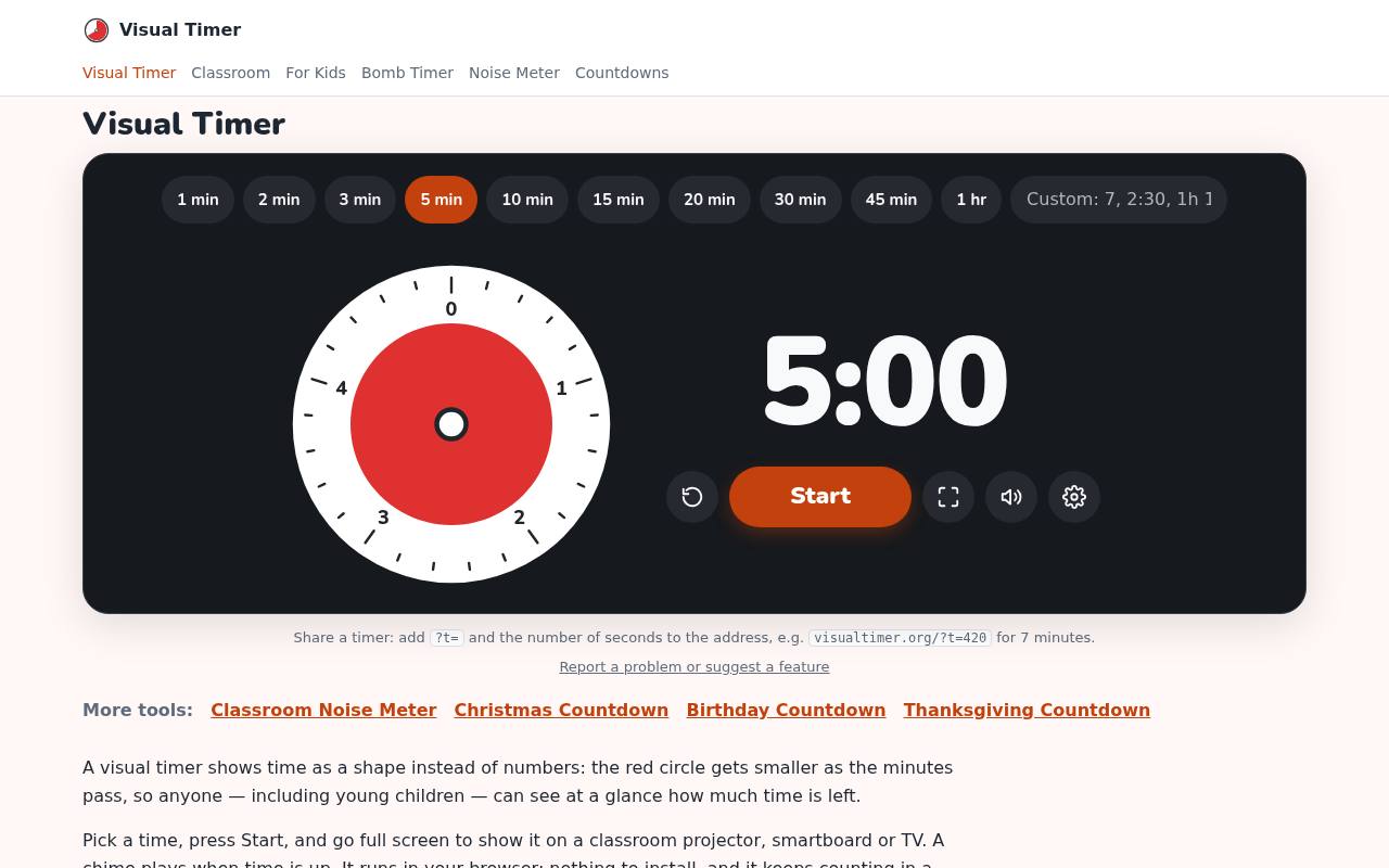 Visual Timer 截图 1