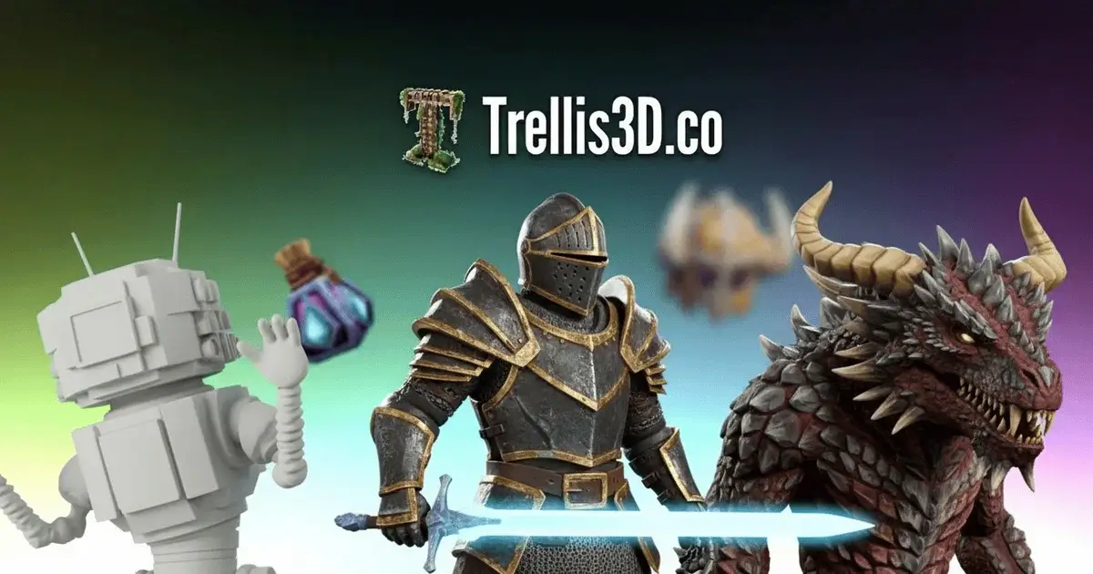 TRELLIS 3D AI 截图 1