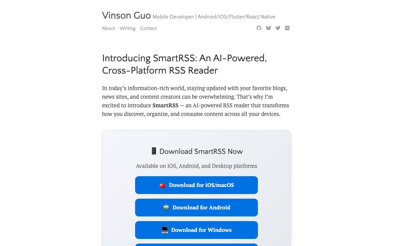 SmartRSS 截图 1