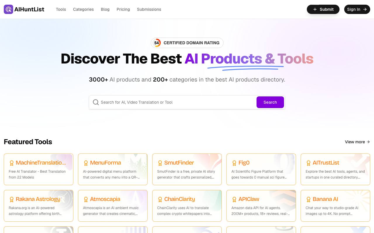 AIHuntList 截图 1