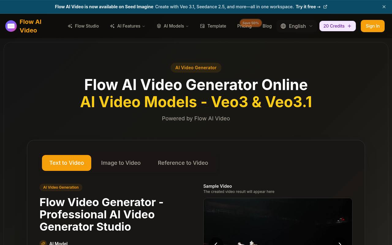 Flow AI Video 截图 1