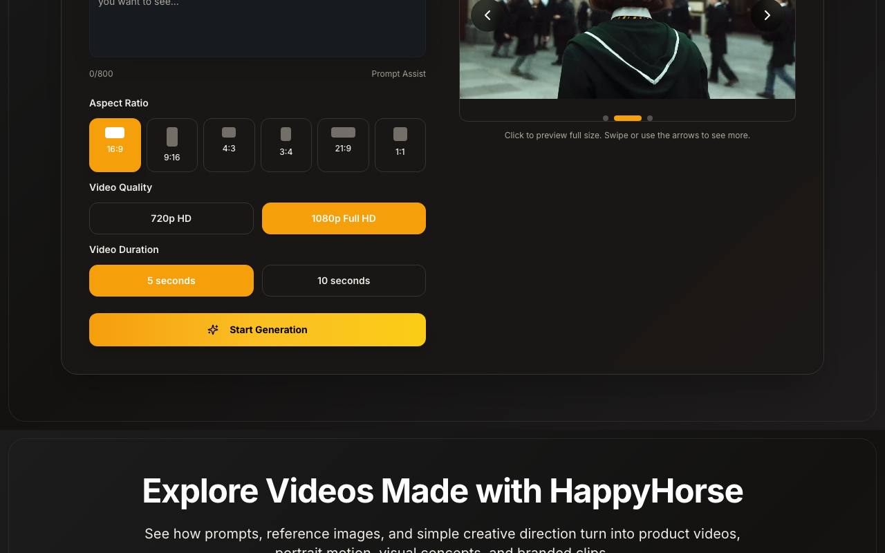 HappyHorse 截图 2