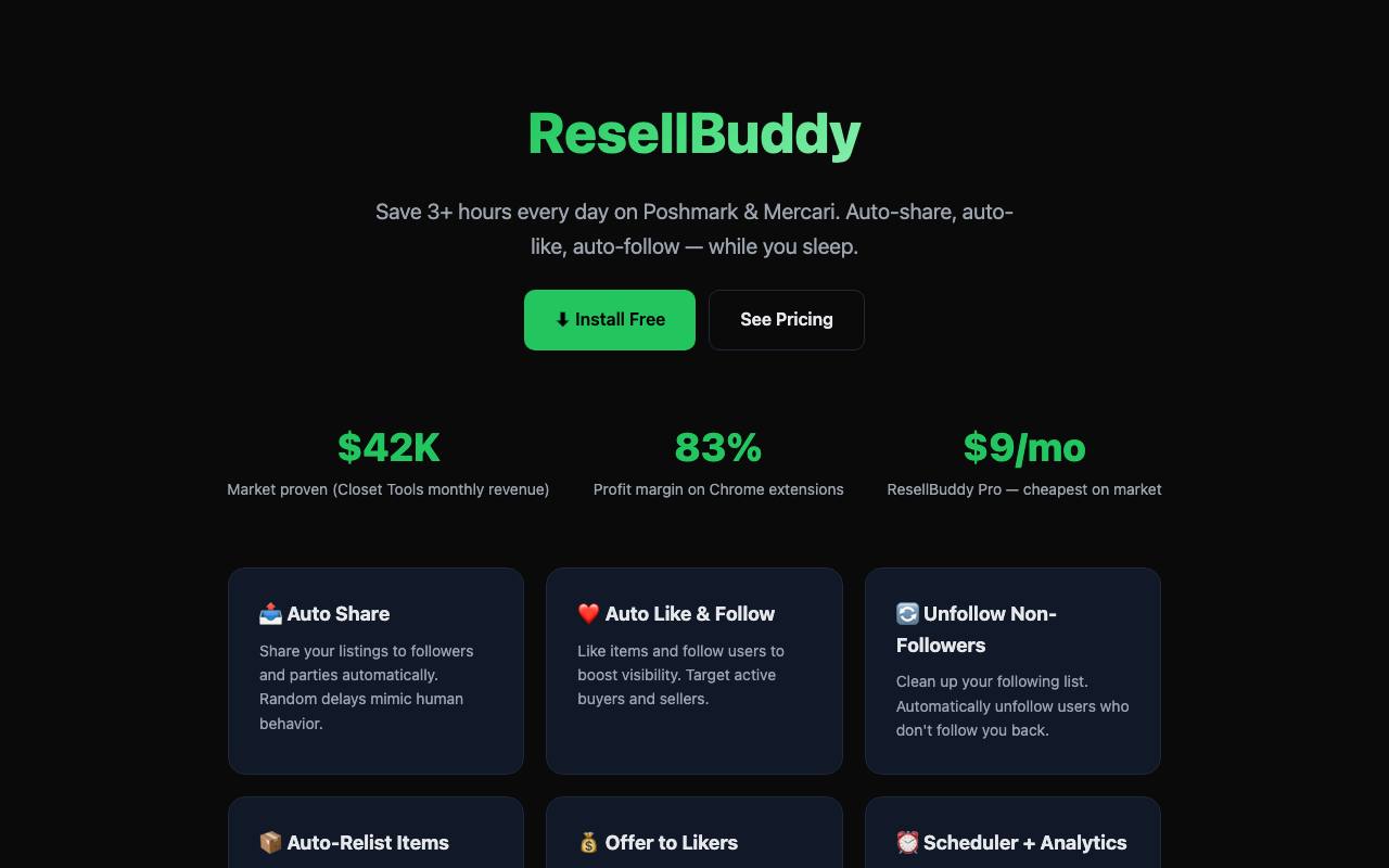 ResellBuddy 截图 1