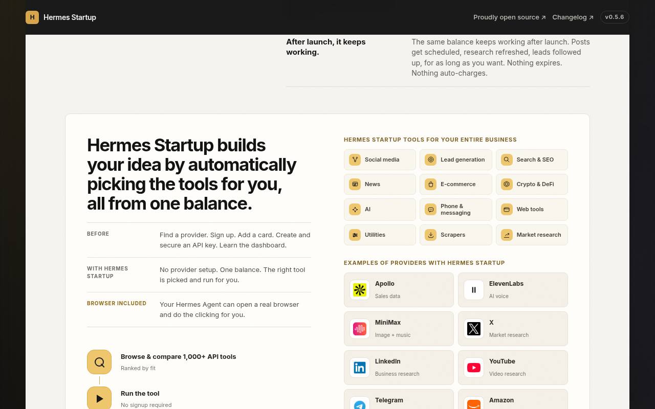 Hermes Startup 截图 4