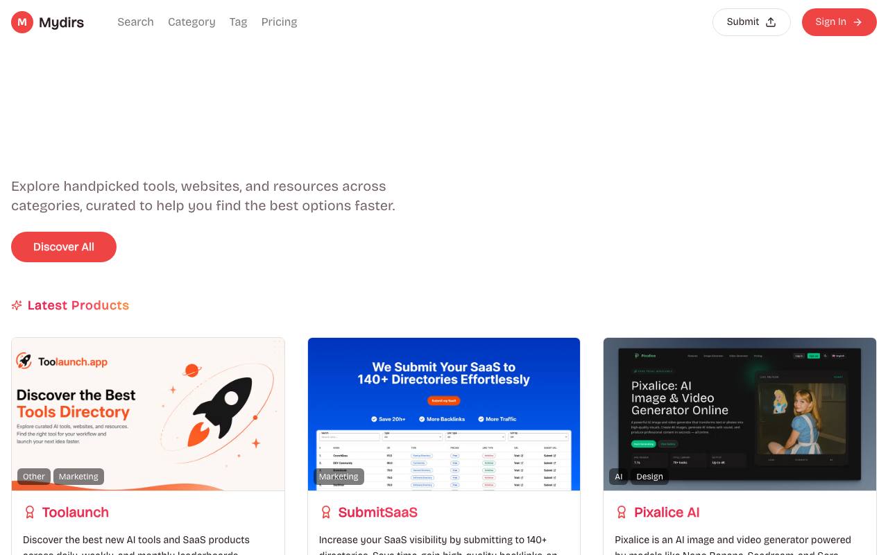 Mydirs 截图 1