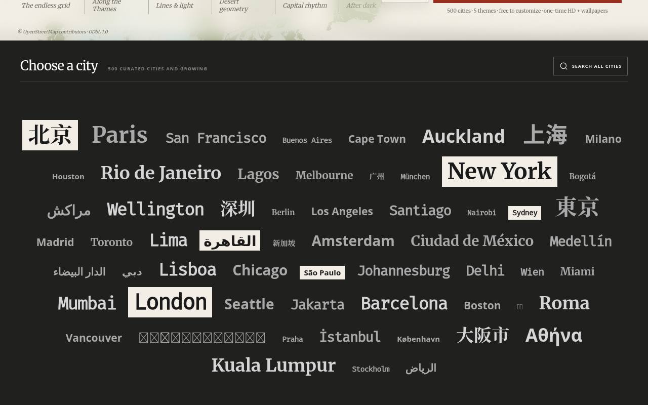 EveryCityMap 截图 2