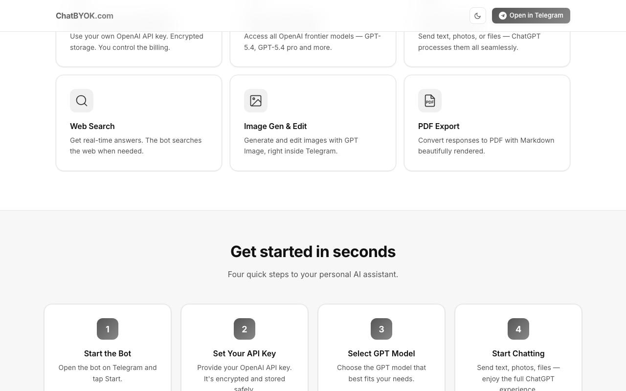 ChatBYOK.com 截图 2