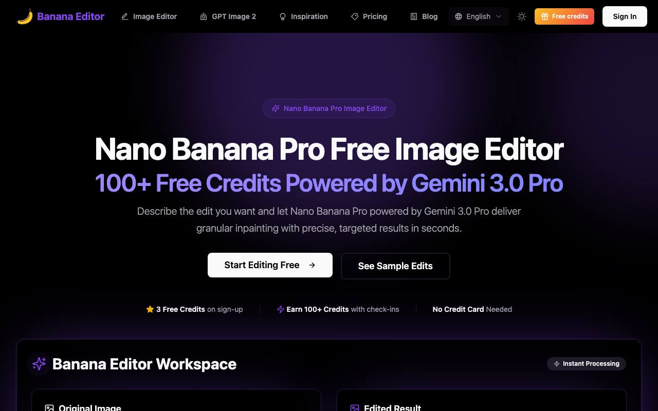 Banana Editor 截图 1