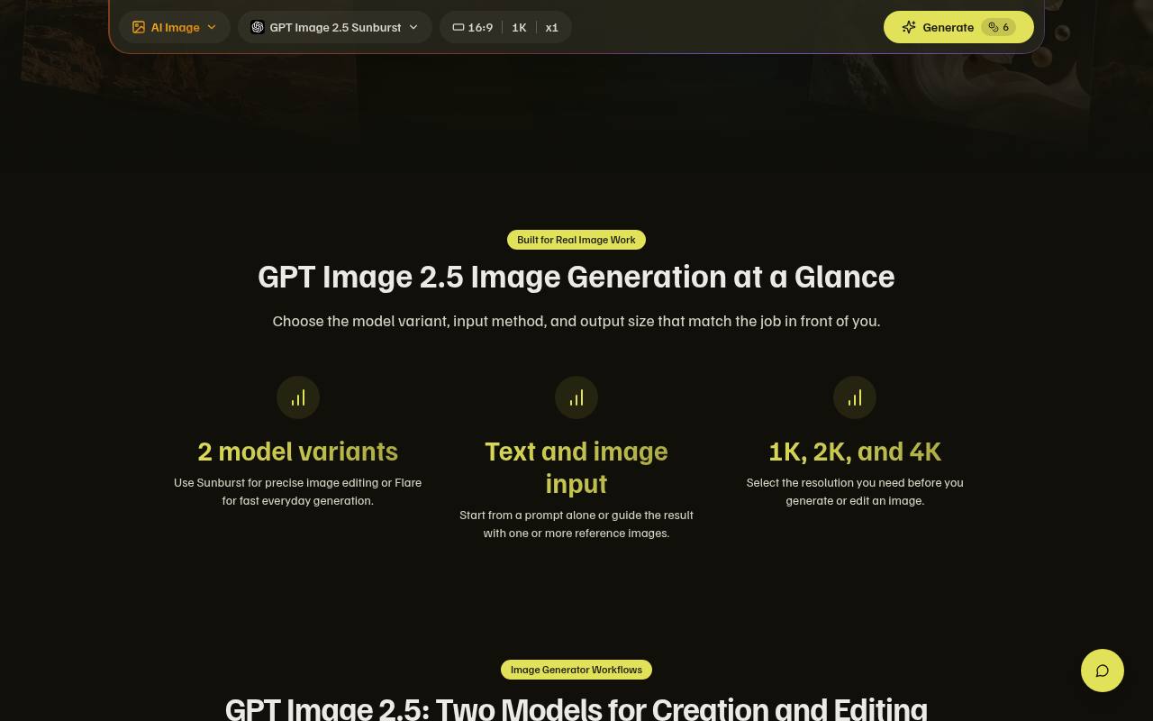 Gpt Image 2.5 图片生成器 截图 2