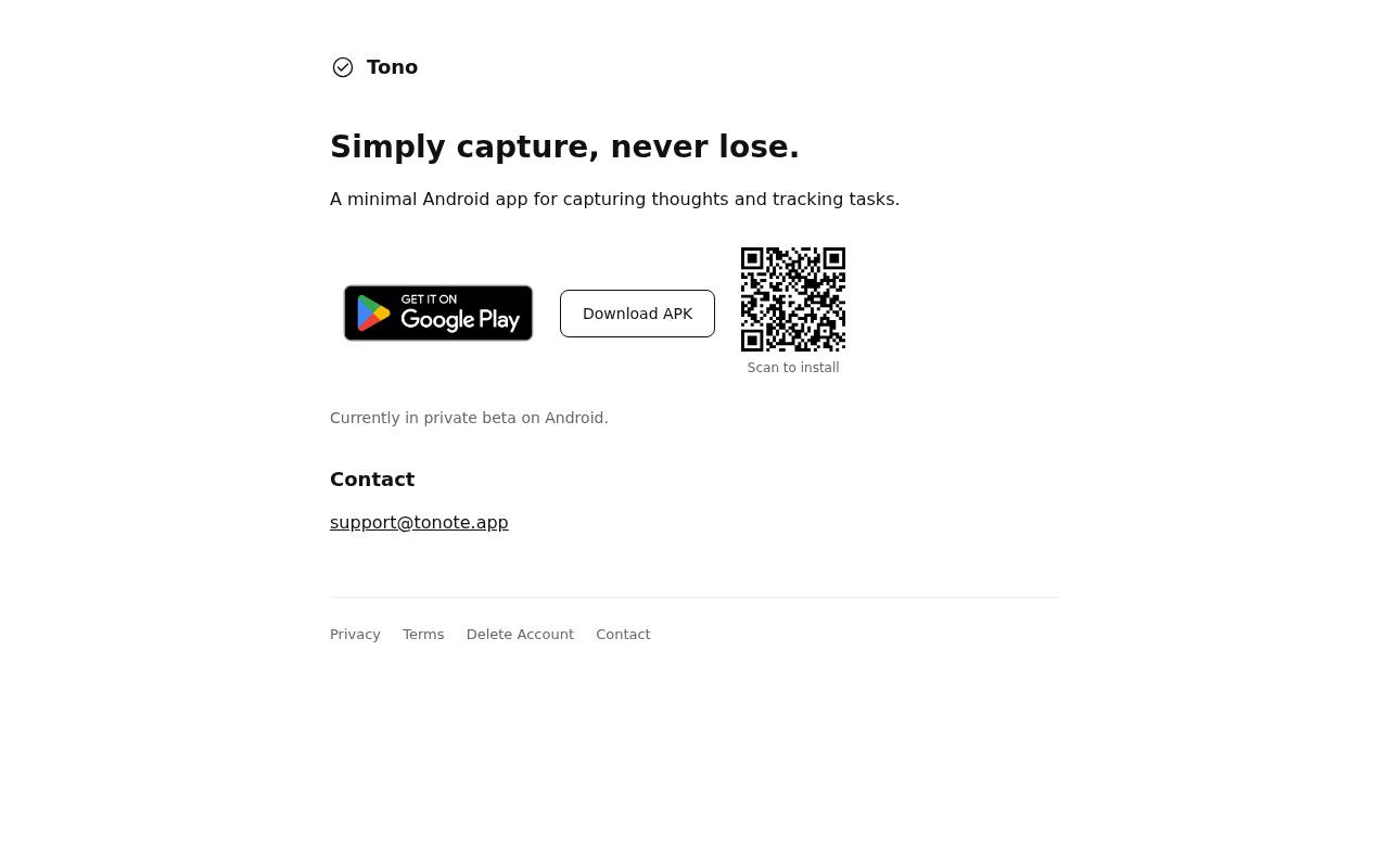Tono 截图 1