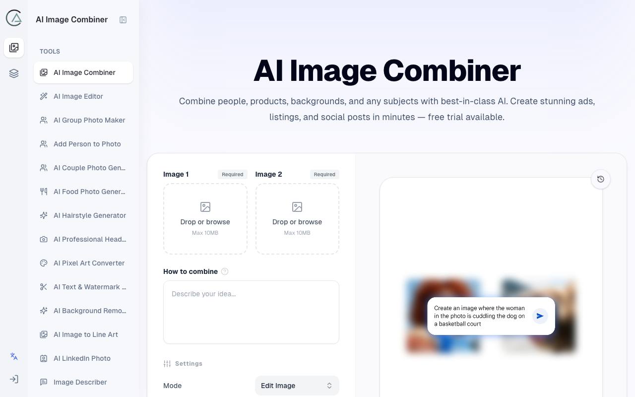 ai image combine 截图 1