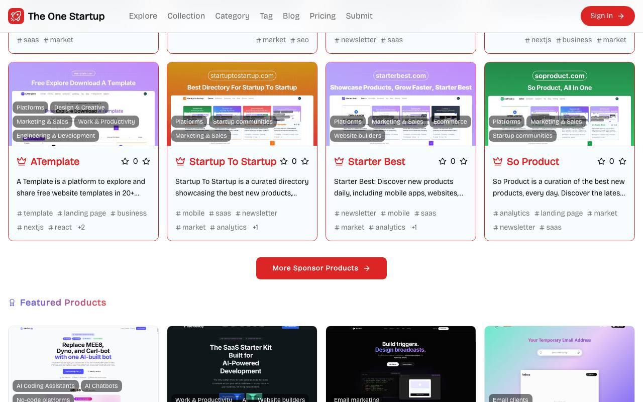 The One Startup 截图 2