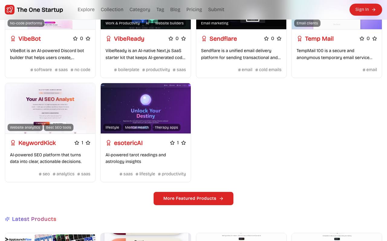The One Startup 截图 3