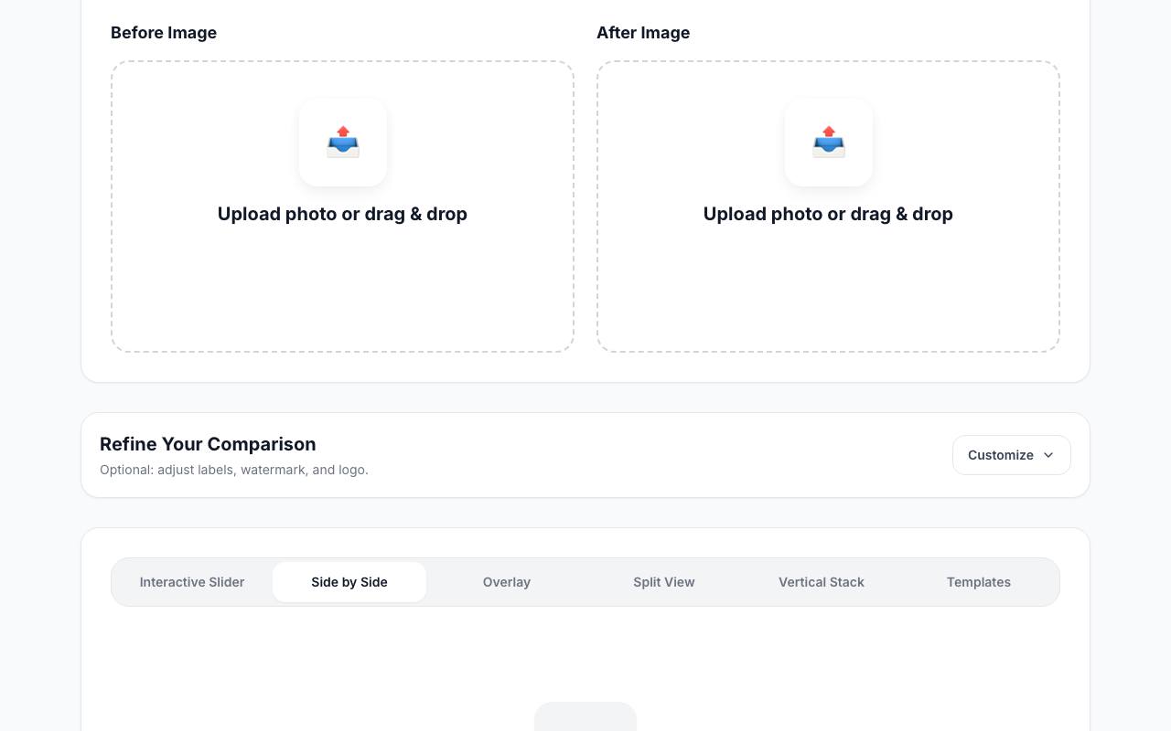 Before After Photo Maker 截图 2