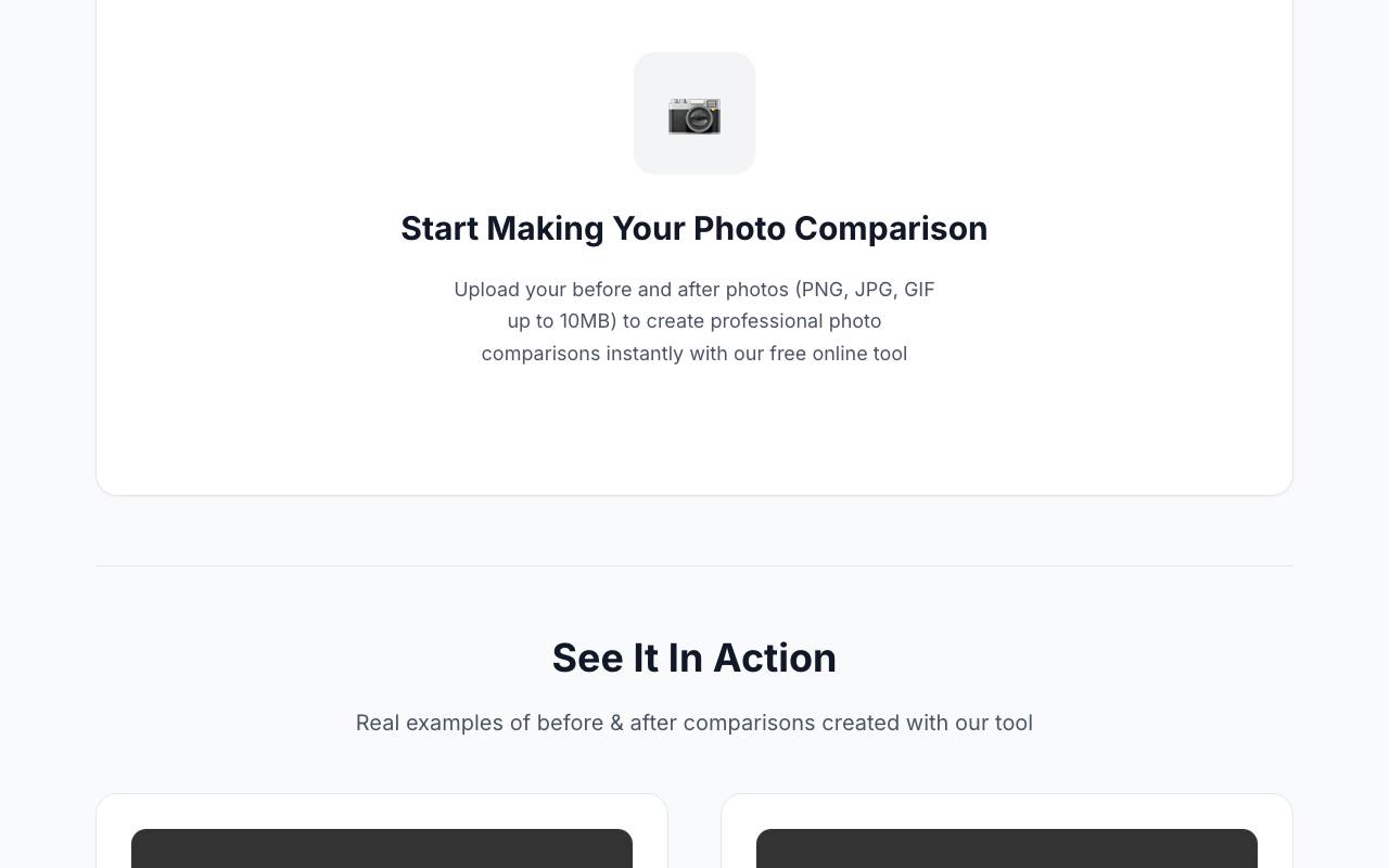 Before After Photo Maker 截图 3