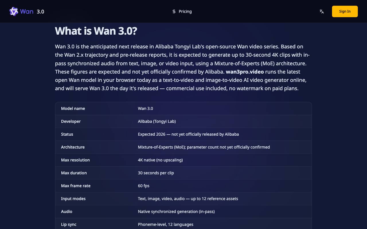 Wan3Pro 截图 4