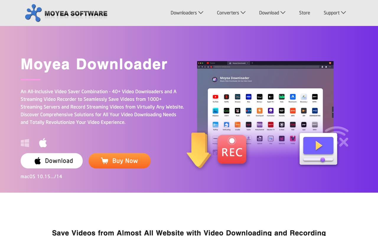 Moyea Downloader 截图 1