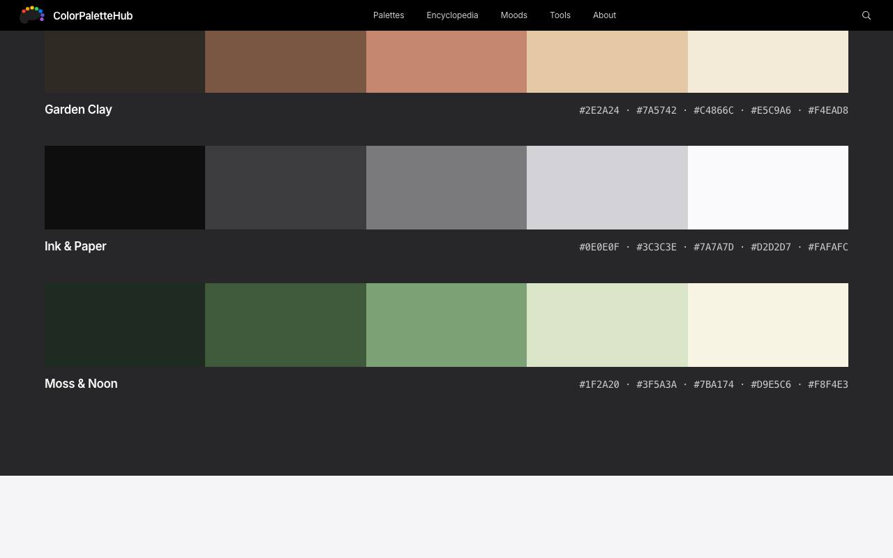 Color Palette Hub 截图 3