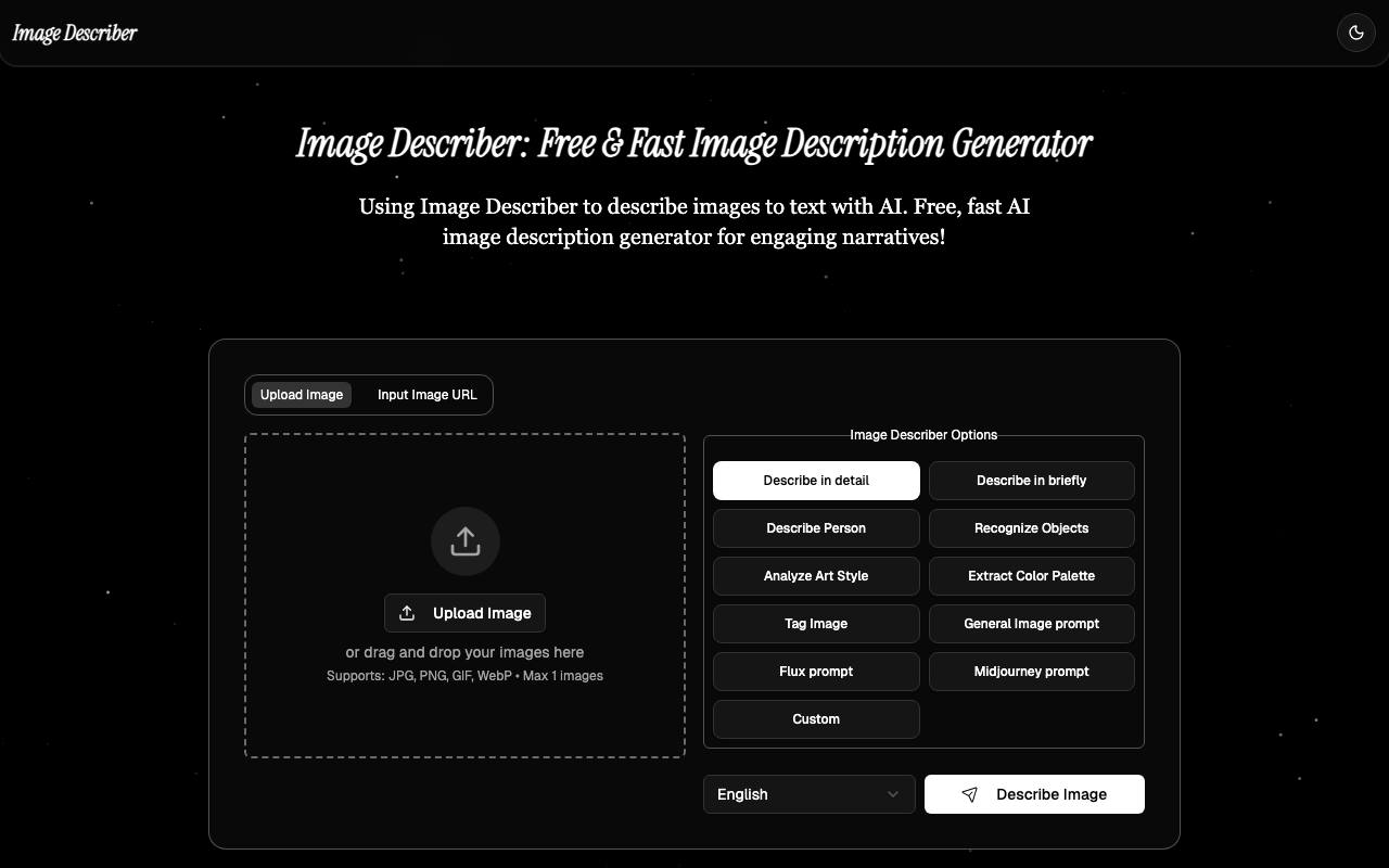 Image Describer 截图 1