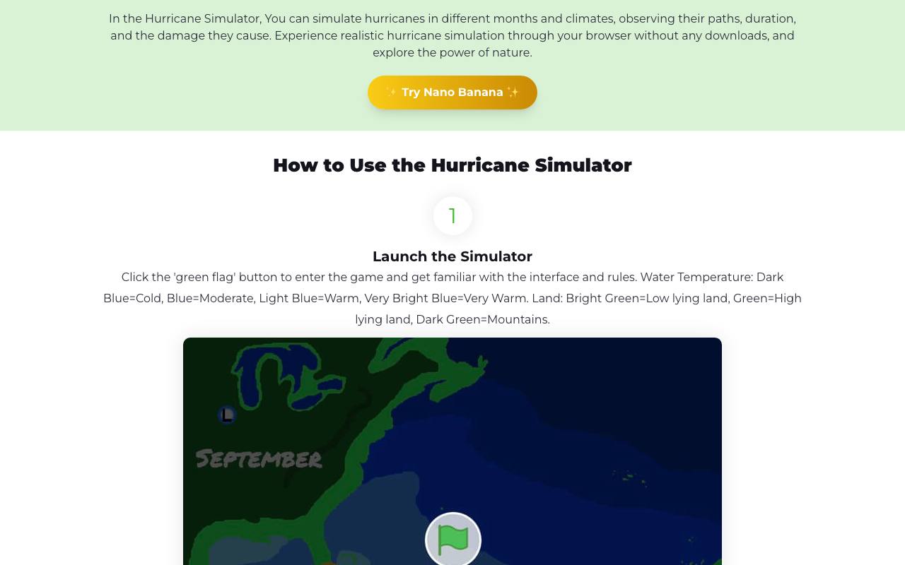 Hurricane Simulator 截图 2