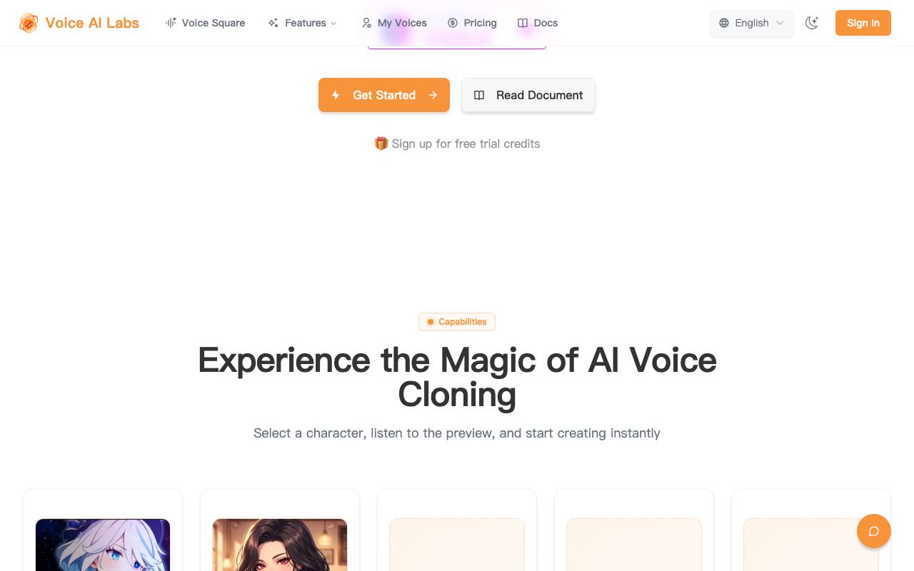 VoiceAILabs 截图 2