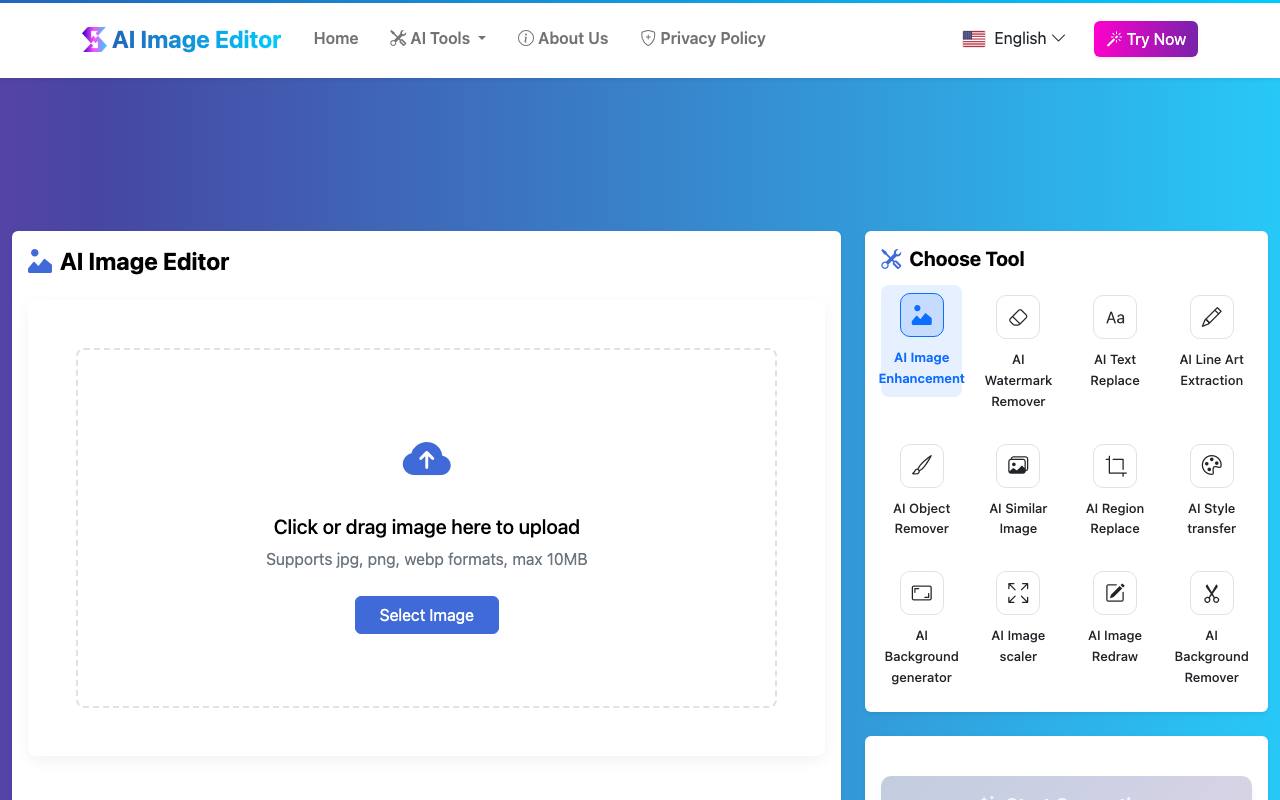 AI Image Editor 截图 2