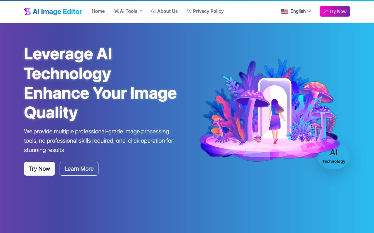 AI Image Editor 截图 1