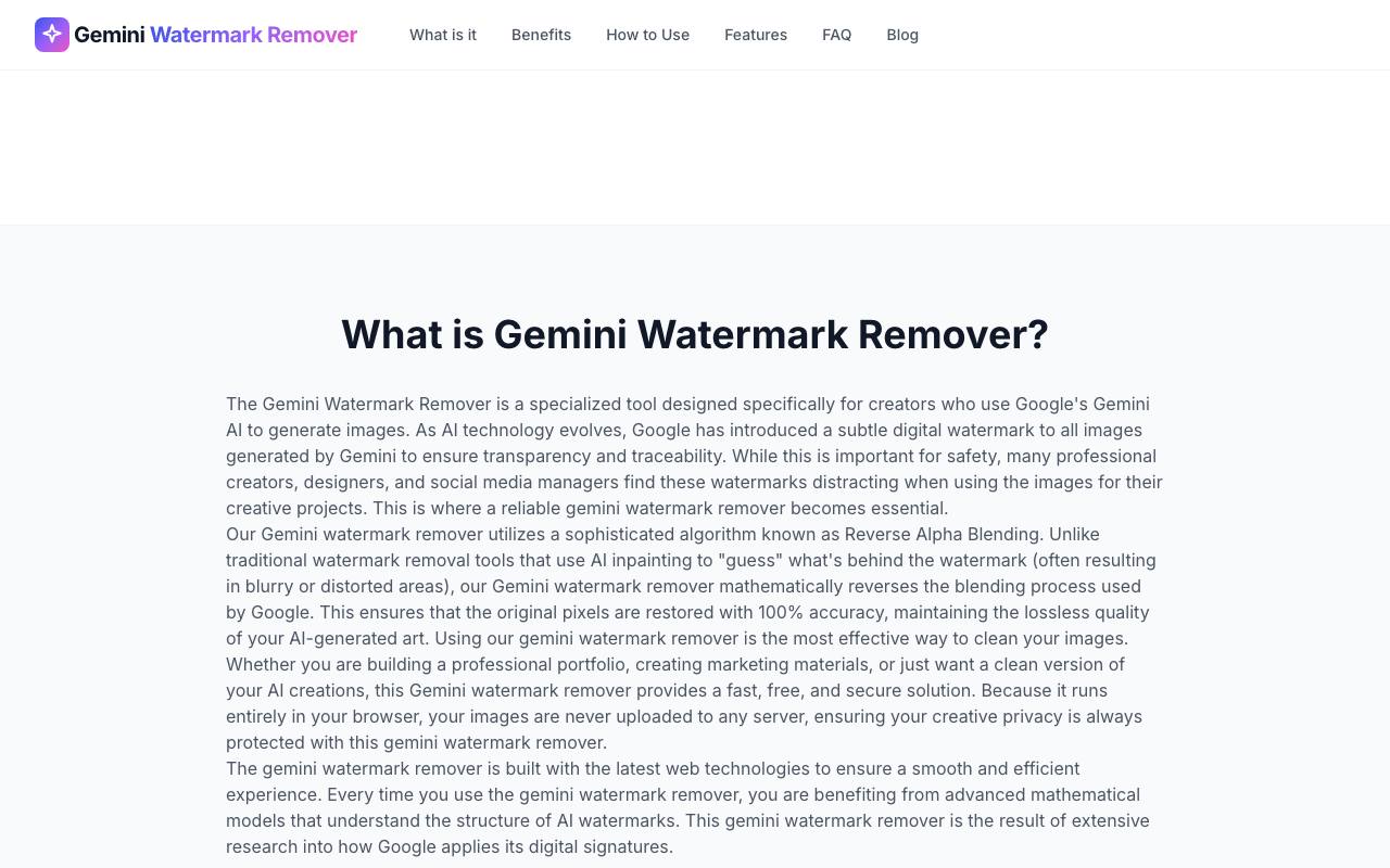 Gemini Watermark Remover 截图 2