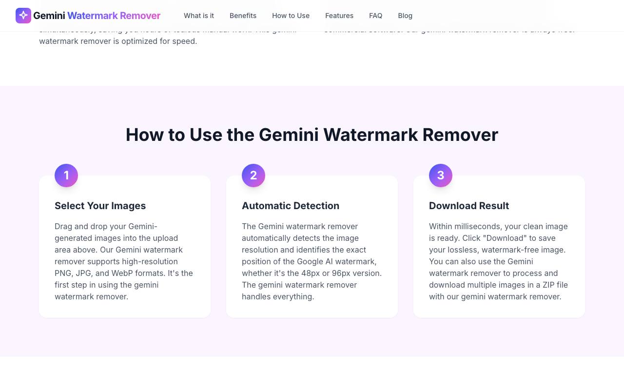 Gemini Watermark Remover 截图 4