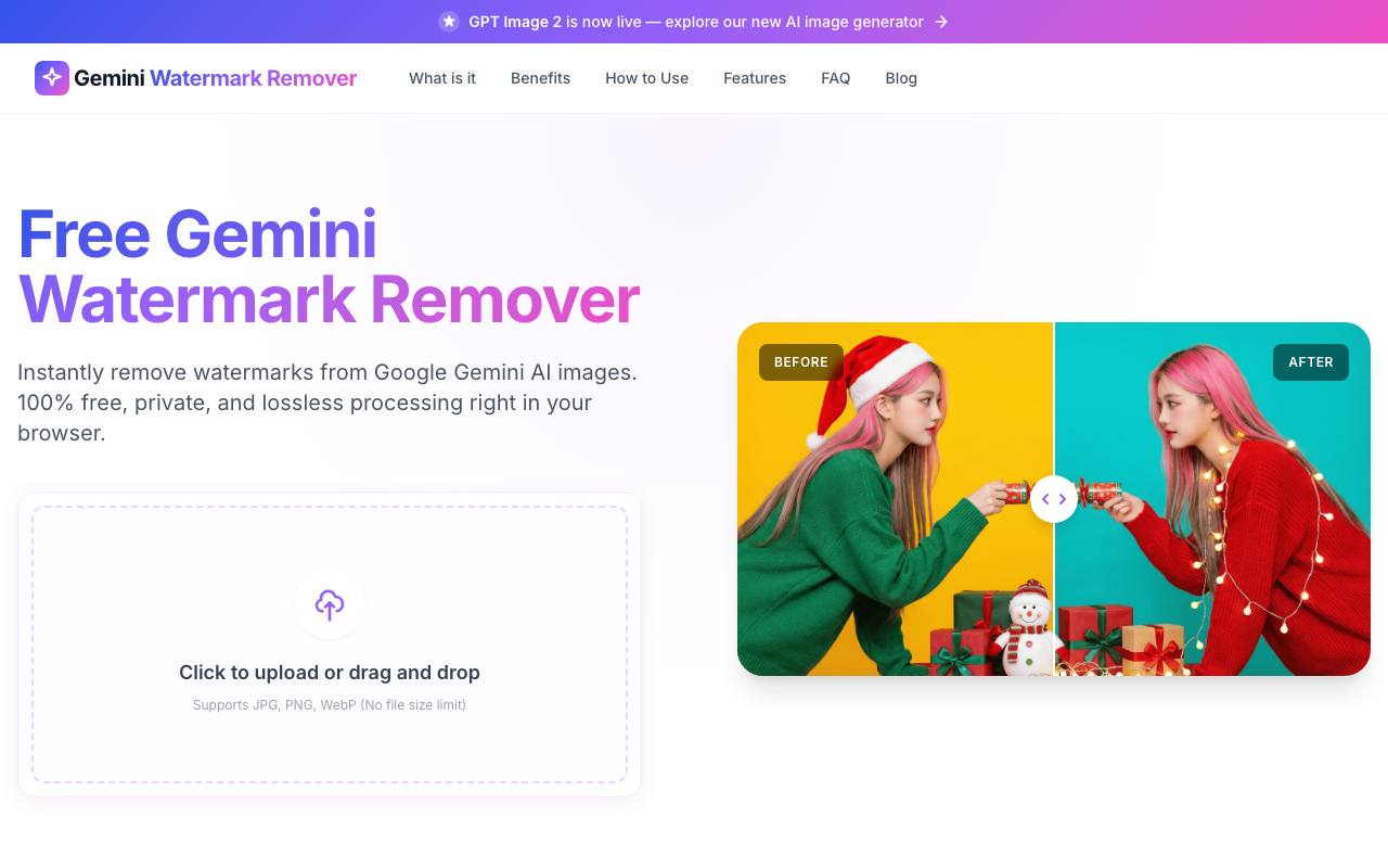 Gemini Watermark Remover 截图 1